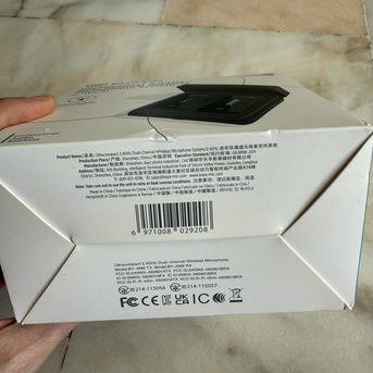 Jeddah, Electronics, SAR 225,  Wireless Lavalier Microphone - Boya BY-XM6 K1