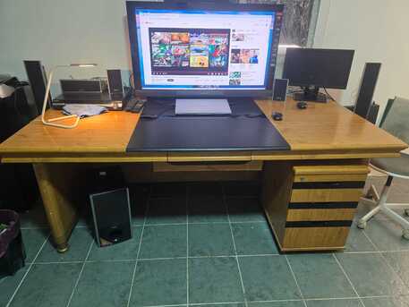 Al Ameer Fawwaz Junobi, Household Items, SAR 3001500600,  LCD, Bed Set, Office Table And Chair, Small Refrigerator