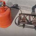 SAR 280, Gas Cylinder And Stove With Regulator With Hose