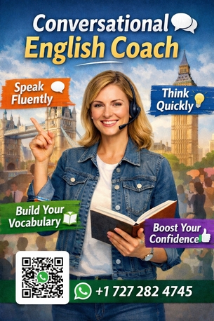 Riyadh, Lessons Offered, Personal English Conversation & Coaching &ndash; In-Person (Al-Kharj) Or Online