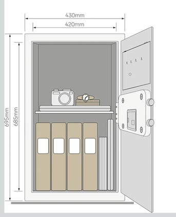 Dammam, Furniture, SAR 1400,  Smart Safebox Yale