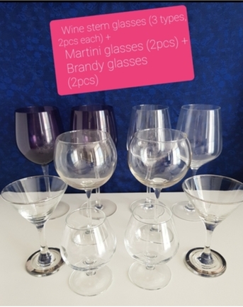 Manama, Household Items, BHD 4,  Set Of Different Glasses For Sale