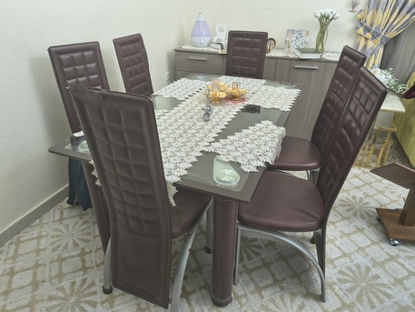 Riyadh, Furniture, SAR 1500,  Dinning Table +sofa Set For Sales