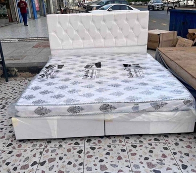 Jeddah, Furniture, SAR 5,  All Types Of Best Quality Double Bed 🛏️ With Mattress Available