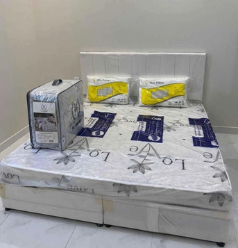 Jeddah, Furniture, SAR 5,  All Types Of Best Quality Double Bed 🛏️ With Mattress Available