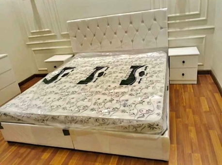 Jeddah, Furniture, SAR 5,  All Types Of Best Quality Double Bed 🛏️ With Mattress Available