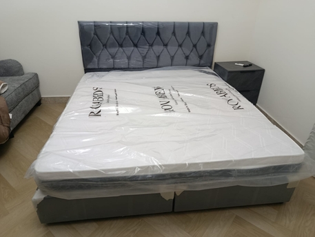 Jeddah, Furniture, SAR 5,  All Types Of Best Quality Double Bed 🛏️ With Mattress Available