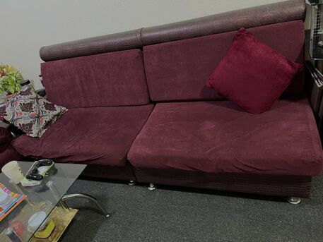 Riyadh, Furniture, SAR 500,  8 Seater Sofa Set With 2 Side Tables - Al Jubail