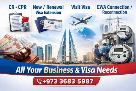 Manama, Travel, Cr CPR New Or Renewal