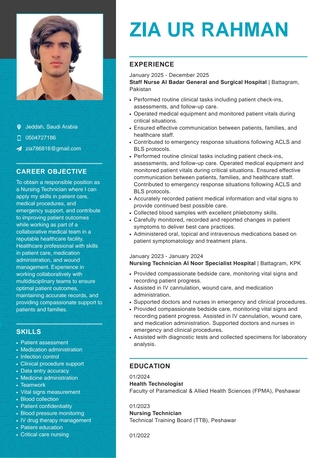 Jeddah, Job Seekers, Nurse