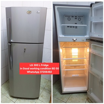 Manama, Appliances, BHD 50,  ✅️ LG 300 L Fridge For Sale In Good Condition With Delivery