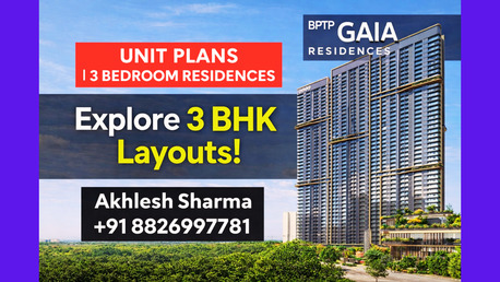 Haryana, Real Estate For Sale, INR 52700000,  3 BR,  2450 Sq. Feet,  BPTP Luxury Project Dwarka Expressway &ndash; Enquire Now +91 8826997781