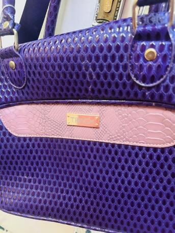 Riyadh, Purses & Wallets, SAR 45,  Beautiful Purple 💜 Purse New ,Track Branded