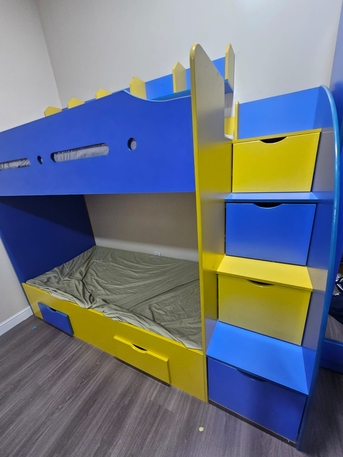 Al Malaz, Furniture, SAR 1200,  Kids Bunk Bed For Sale
