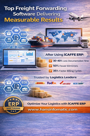 New Delhi, Logistics, Why ICAFFE Ranks Among The Top Freight Forwarding Software Platforms