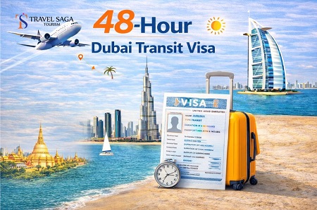 Dubai, Travel, How To Get A Dubai 48 Hours Transit Visa Easily