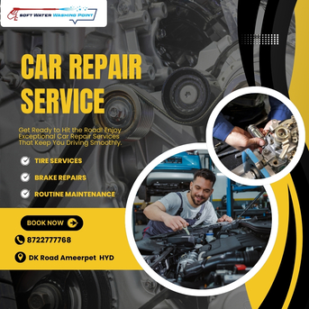Hyderabad, Cleaning, Car Repair Center In Ameerpet