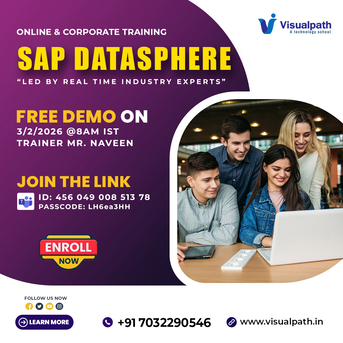 Hyderabad, Education, SAP Datasphere Free Demo On Integration & Analytics