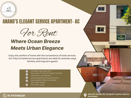 Bangalore, Household, Service Apartments In Kuempunagar