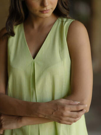 Jaipur, Clothing & Accessories, INR 1120,  Get Luxurious Cotton V-neck A-line Kurta Set With Ethnic Design