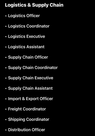 Dammam, Job Seekers, Logistics Coordinator , Import Export ,logistics Operations, Logistics Officer