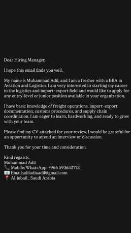 Dammam, Job Seekers, Logistics Coordinator , Import Export ,logistics Operations, Logistics Officer