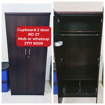 Manama, Furniture, BHD 27,  🌍🌐Cupboard 2 Door In Good Condition For Sale With Delivery