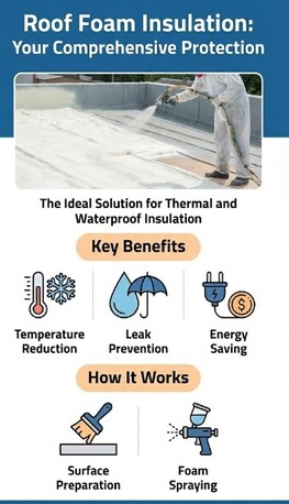 Riyadh, Construction, Spray Foam Roof Insulation