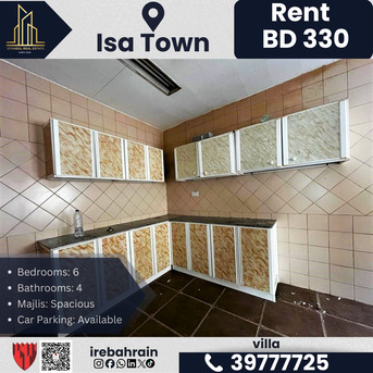 Isa Town, Villas, BHD 330,  Villa For Rent &ndash; Isa Town