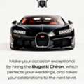 Bugatti Chiron Hire For Weddings & Events