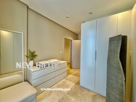 Kuwait City, Apartments/Houses, KWD 1100/month,  Furnished,  Studio,  Modern Furnished 3-Bedroom Duplex For Rent In Kuwait With Pool, Gym & Rooftop Lounge