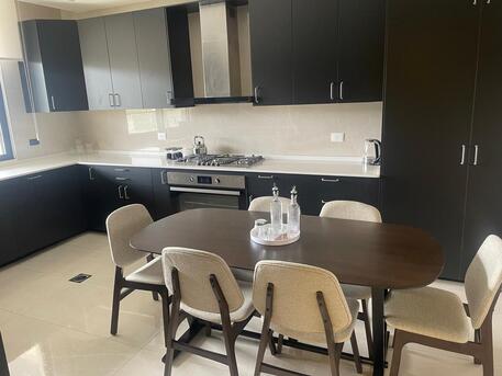 Abdoun, Apartments/Houses, JOD 30000/year,  Furnished,  4 BR,  290 Sq. Meter,  Semi Ground Floor Apartment For Rent In Abdoun