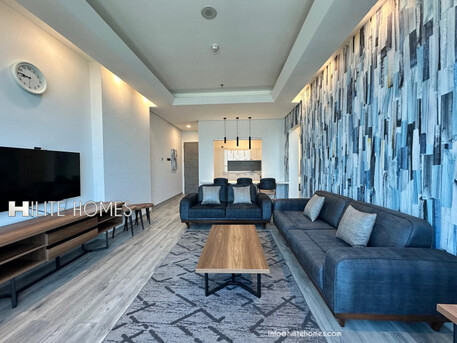 Kuwait City, Apartments/Houses, KWD 550/month,  2 BR,  SEA VIEW SEMIFURNISHED TWO BEDROOM APARTMENT FOR RENT IN MAHBOULA