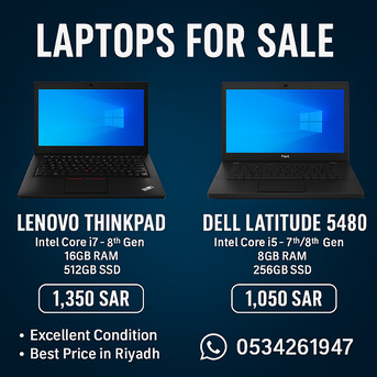 Riyadh, Computers, SAR 1350,  Laptops For Sale &ndash; Excellent Condition | Best Price In Riyadh