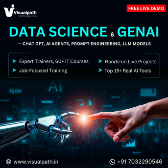 Hyderabad, Education, Data Science With Gen AI & AI Stack Training &ndash; Visualpath