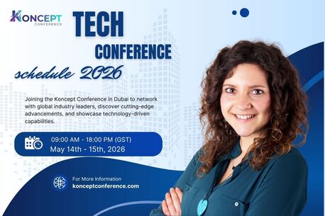Dubai, Event Planning, Tech Conference Schedule 2026 | Koncept Conference Agenda & Speaker Sessions
