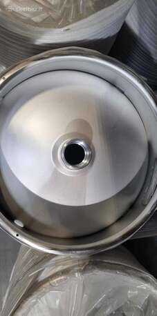 Riga, Food, Eur 99,  Stainless Steel Beer Keg, Grill Keg, 47-50 L