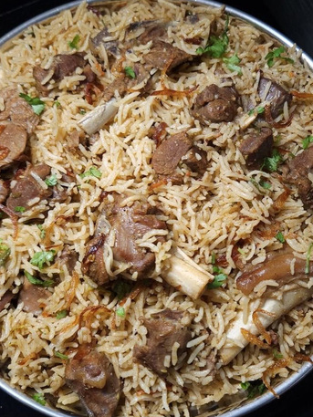 Manama, Food, BHD 1,  Hyderabadi Biryani