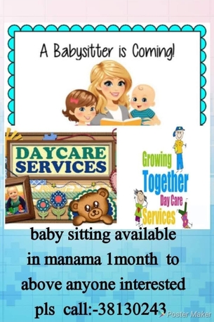 Juffair, Daycare, Indian Babysitter Available In Manama