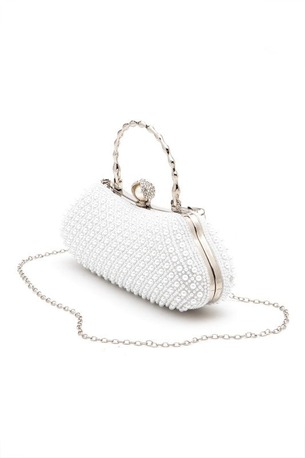 New York, Clothing & Accessories, USD 34,  Shop Beaded Pearl Top Handle Clutch | Affordable Fashion For Women In NC