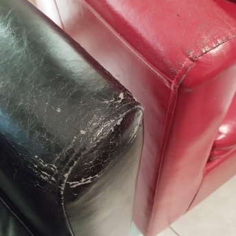 Antwerp, Furniture, EUR 100,  A Red And A Black Arm Chairs