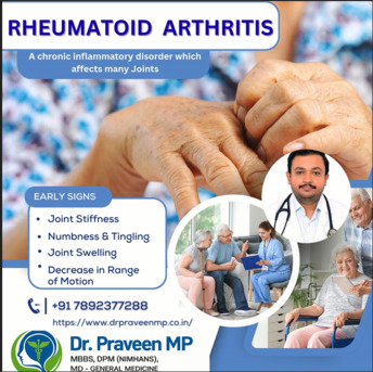 Bangalore, Health, Rheumatoid Arthritis (RA) &ndash; Diagnosis & Treatment In Electronic City - By Dr. Praveen M