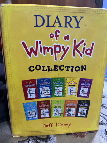Al Khobar Al Shamalia, Books, SAR 100,  Diary Of A Wimpy Kid &ndash; Complete 10-Book Collection In Neat Condition