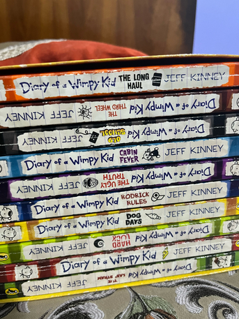 Al Khobar Al Shamalia, Books, SAR 100,  Diary Of A Wimpy Kid &ndash; Complete 10-Book Collection In Neat Condition