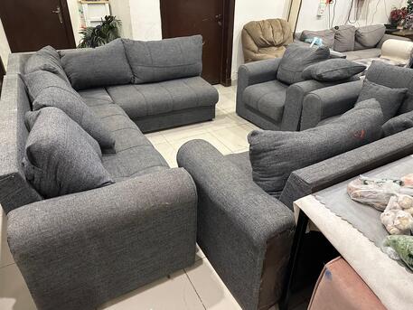 Al Olaya, Furniture, SAR 750,  8 Seater Sofa Set