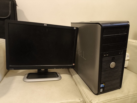 Hara, Computers, SAR 500,  Desktop Case With HP Monitor