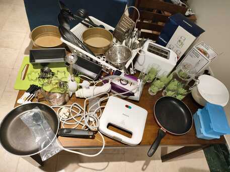 Jubail, Household Items, SAR 299,  Complete Kitchen Items Set &ndash; Used, Good Condition &ndash; 299 SAR