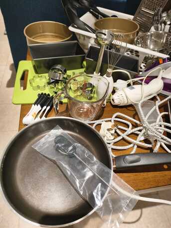Jubail, Household Items, SAR 299,  Complete Kitchen Items Set &ndash; Used, Good Condition &ndash; 299 SAR