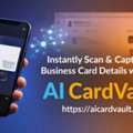 AI Business Card Scanner For Instant Contact Capture & Lead Management