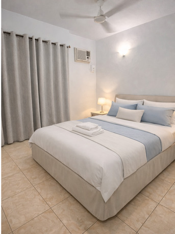 Sharjah, Rooms Available, AED 1500/month,  Furnished,  Furnished Double Bedroom For Rent To Single Working Lady (1500 All In) Sharjah Al Soor